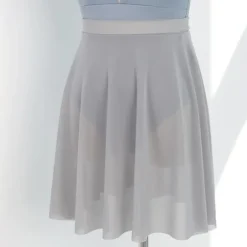 Breathable Ballet Activewear Skirts Solid Women's Training Performance High Nylon Womens' Daily Skirts
