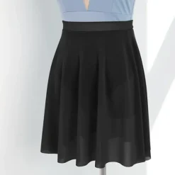 Breathable Ballet Activewear Skirts Solid Women's Training Performance High Nylon Womens' Daily Skirts