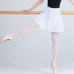 Breathable Ballet Skirts Solid Women's Training Performance High Nylon