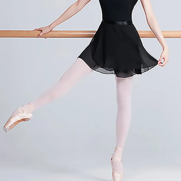 Breathable Ballet Skirts Solid Women's Training Performance High Nylon