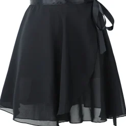 Breathable Ballet Skirts Solid Women's Training Performance High Nylon