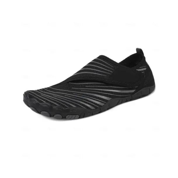 Breathable Water Shoes for Women – Stylish Velcro Mesh Barefoot Aqua Shoes for Beach, Kayaking, Swimming & Travel, Quick-Drying Lightweight Swim Footwear