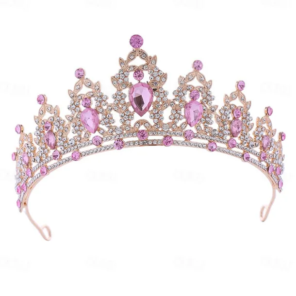 Brides Crowns Headpieces Birthdays Cross-Border Weddings Headbands Accessories Queen Wedding Alloy Headpieces Hair Accessories Crowns Etc