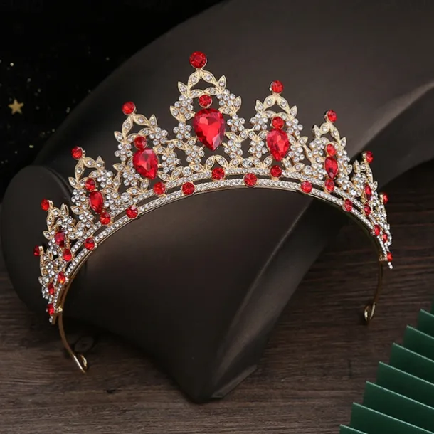 Brides Crowns Headpieces Birthdays Cross-Border Weddings Headbands Accessories Queen Wedding Alloy Headpieces Hair Accessories Crowns Etc