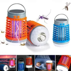 Bug Bulb Zapper, 2025 New Bug Bulb Buzz Blast Pro Portable Mosquito Zapper, Bug Bulb Zapper Outdoor and Indoor
