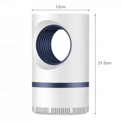 Bug Zapper Automatic Indoor Insect Trap - UV Black Light & Fan Mosquito, Fruit Fly & Gnat Killer with USB Rechargeable