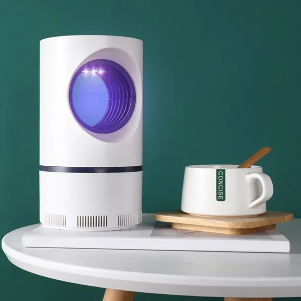 Bug Zapper Electric Indoor Mosquito Insect Trap Killer Lamp LED Mosquito Repellent Lamp Mute Anti Fly Trap Light Bug Zapper USB LED Night Lights