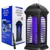 Bug Zapper Electric Mosquito Killer, Indoor and Outdoor Mosquito Killer Electric Shock Mosquito Lamp Household Photocatalytic Mosquito Killer UV Outdoor Mosquito Trap Lamp