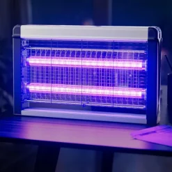 Bug Zapper Indoor, Mosquito, Wasp, Moth, Fruit Fly Trap, High-Voltage, with Mosquito Trap, Suitable for Dining Rooms, Living Rooms, Gardens and Offices