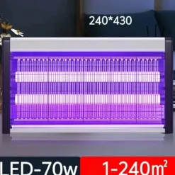 Bug Zapper Indoor, Mosquito, Wasp, Moth, Fruit Fly Trap, High-Voltage, with Mosquito Trap, Suitable for Dining Rooms, Living Rooms, Gardens and Offices