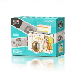 Building Blocks Camera Retro Camera Building Blocks Model Set 508 pcs Digital Camera Building Blocks Kit Vintage Camera Toys Model for Adults Girls Boys Kid Toys