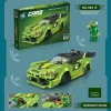 Building Blocks,Children's Assembly Small Particle Diy Racing Car Sports Car Building Block Car Compatible With A Tall Boy And Girl Building Block Toy