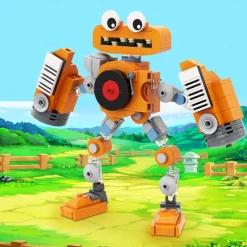 Building Blocks,Explosive My Singing Monsters Assembling Building Block Game Monster Choir Small Particle Building Block Toys