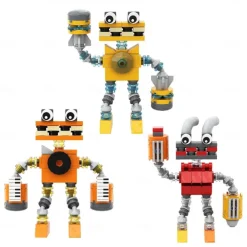 Building Blocks,Explosive My Singing Monsters Assembling Building Block Game Monster Choir Small Particle Building Block Toys