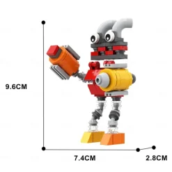 Building Blocks,Explosive My Singing Monsters Assembling Building Block Game Monster Choir Small Particle Building Block Toys