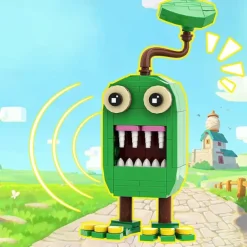 Building Blocks,Explosive My Singing Monsters Assembling Building Block Game Monster Choir Small Particle Building Block Toys