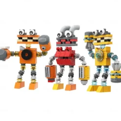 Building Blocks,Explosive My Singing Monsters Assembling Building Block Game Monster Choir Small Particle Building Block Toys