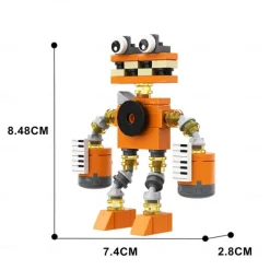 Building Blocks,Explosive My Singing Monsters Assembling Building Block Game Monster Choir Small Particle Building Block Toys