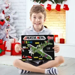 Building Toys Model Airplane Kits for Boys 8-12Airplane Model Scale 132 Metal Building KitModel Planes for Kids 8-12Best Airplane Gifts for Hurricane Fighter Fans