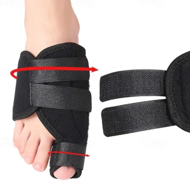 Bunion Corrector & Bunion Toe Separators Orthopedic Bunion Splint for Big Toe Pain Relief and Toe Straightening Hallux Valgus Brace for Day/Night Support
