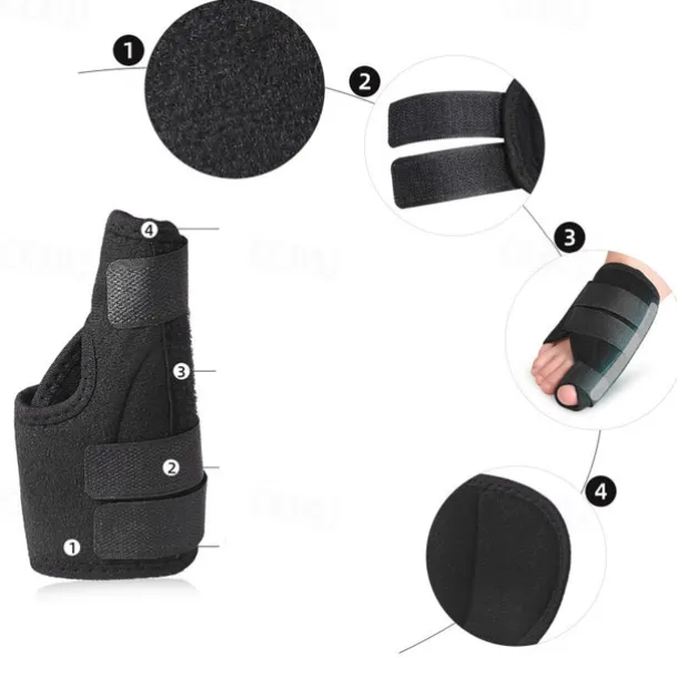 Bunion Corrector & Bunion Toe Separators Orthopedic Bunion Splint for Big Toe Pain Relief and Toe Straightening Hallux Valgus Brace for Day/Night Support