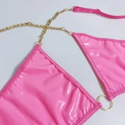 Bunny Girl Halloween Cosplay Costume Bra Mini Skirt Glossy Sexy Costume Adults' Women's Carnival Masquerade Mardi Gras Performance Party Halloween Easy Halloween Costumes Dress Up