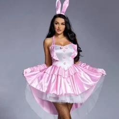 Bunny Girl Halloween Dress Outfits Cosplay Adults' Women's Mardi Gras Easter Performance Party Halloween Easy Halloween Costumes Dress Up