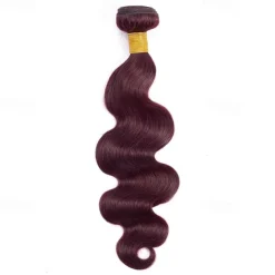 Burgundy Human Hair Bundles Ombre Colored Brazilian 99J Body Wave Human Hair Weave Bundles Remy human Hair Extensions 3PCS