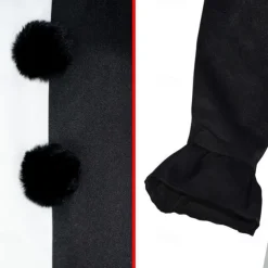 Burlesque Clown Halloween Cosplay Costume Party Costume One Piece Scary Costume Adults' Men's Women's Carnival Masquerade Mardi Gras Performance Party Easy Halloween Costumes Dress Up