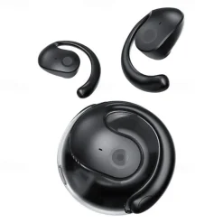 BY01 True Wireless Headphones TWS Earbuds Ear Hook Bluetooth 5.3 Stereo Surround sound ENC Environmental Noise Cancellation for Apple Samsung Huawei Xiaomi MI Everyday Use Jogging Trekking Mobile