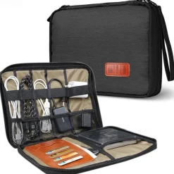 Cable Gadget Organizer Storage Bag Pouch Portable Electronic Accessories Case For Cord Charger Hard Drive Earphone USB SD Card