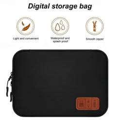 Cable Gadget Organizer Storage Bag Pouch Portable Electronic Accessories Case For Cord Charger Hard Drive Earphone USB SD Card