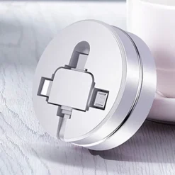 CAFELE Is Suitable For Apple 3-in-1 Data Cable 1 Drag 3 Mobile Phone Retractable Charging Cable Multi-function 5A Fast Charge