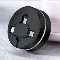 CAFELE Is Suitable For Apple 3-in-1 Data Cable 1 Drag 3 Mobile Phone Retractable Charging Cable Multi-function 5A Fast Charge