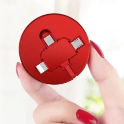 CAFELE Is Suitable For Apple 3-in-1 Data Cable 1 Drag 3 Mobile Phone Retractable Charging Cable Multi-function 5A Fast Charge