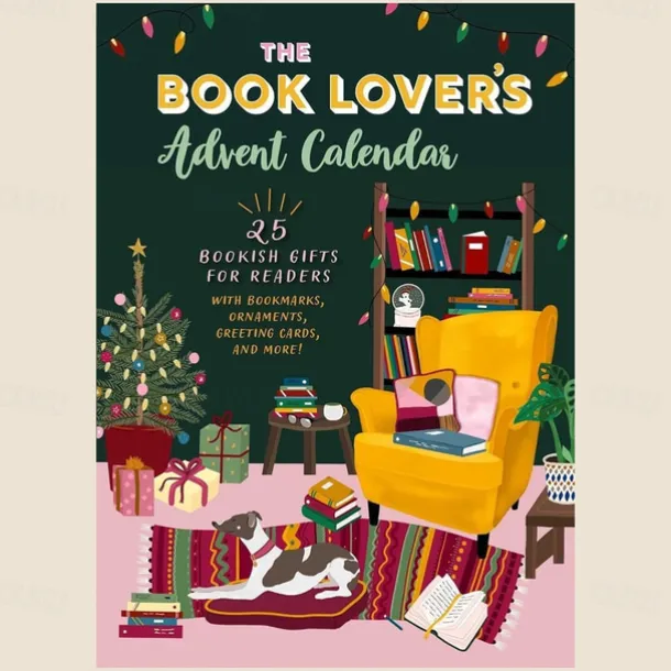 Calendar The Book Lover's Advent Calendar Calendar for Book Lovers Bookish Gifts Calendar without Gift