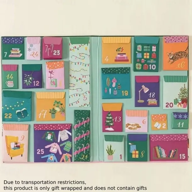 Calendar The Book Lover's Advent Calendar Calendar for Book Lovers Bookish Gifts Calendar without Gift