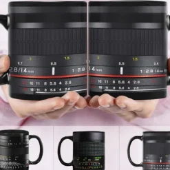 Camera Lens Mugs, Funny Camera Mug, Photographer FE14 Mugs, Photography Mug, Photographer Gifts for men, Birthday Gifts, Gifts for Boyfriend