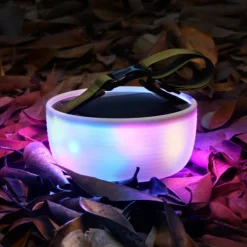 Camping Lantern Solar String Lights Multifunctional Rechargeable Outdoor Tent Camping Light 16.4FT IP65 Waterproof Camping Gear with Rechargeable Emergency for Christmas, Home and Party Decorations