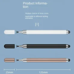 Capacitive pen For Sony Ericsson Samsung Xiaomi Universal Huawei Support all tablets Apple iphone Portable New Design Adorable Metal