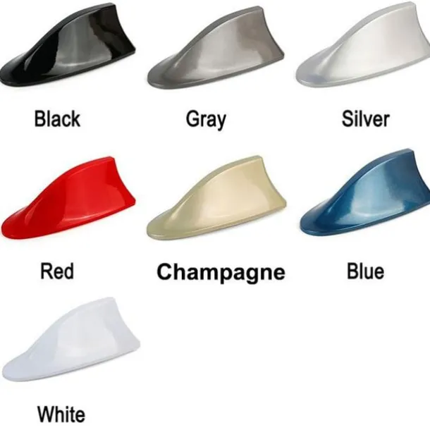 Car Antenna Roof Shark Fin Antenna Universal Car Styling Radio Signal Aerials Roof Antennas