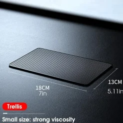 Car Anti-slip Mat Mobile Phone Anti-slip Shelving Mat Instrument Panel Decoration Shelving Mat Sunscreen High Temperature Resistant Car Accessories