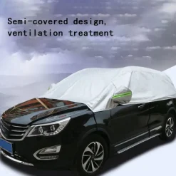 Car Clothing Half Cover Anti-frost Snowproof Waterproof Sun-shade Heat-insulating Dust-proof Four Season Universal