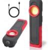 Car Detailing Light Rechargeable, Paint Correction Inspection Light with Magnetic Base & Hook, Handheld LED Work Light for Auto Detailing, Color Matching & Repairs