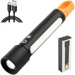 Car Detailing Light Rechargeable, Paint Correction Inspection Light with Magnetic Base & Hook, Handheld LED Work Light for Auto Detailing, Color Matching & Repairs