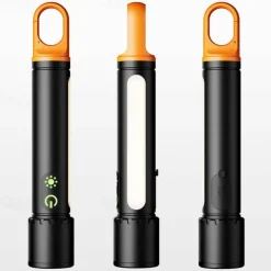 Car Detailing Light Rechargeable, Paint Correction Inspection Light with Magnetic Base & Hook, Handheld LED Work Light for Auto Detailing, Color Matching & Repairs