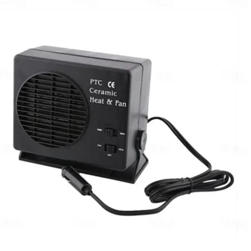 Car Heater 12V Portable Car Heater Fan Fast Heating Windshield Heater Defroster 2 in 1 Cooling Heating for Camping Trip