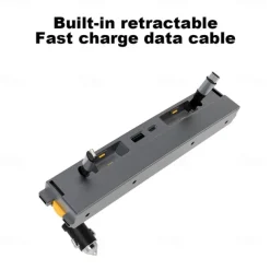 Car Intelligent Docking Station Type-C PD 27W Fast Charger USB Extender Docking Station Powered Splitter for Tesla Model 3