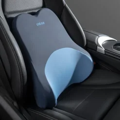Car Lumbar Support Headrest Neck Pillow Support Universal Soft Neck Pillows Cushion Car Memory Foam Lumbar Pillow Back Support