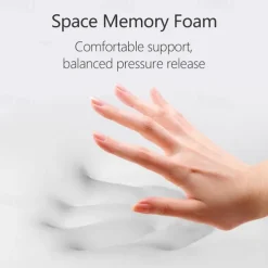 Car Lumbar Support Headrest Neck Pillow Support Universal Soft Neck Pillows Cushion Car Memory Foam Lumbar Pillow Back Support